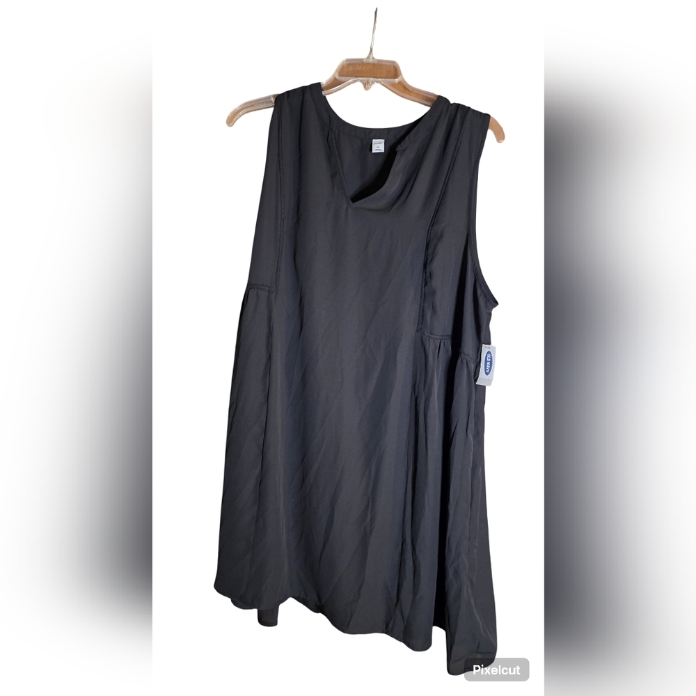 Old Navy Black Sleeveless Dress NWT Women’s XXL